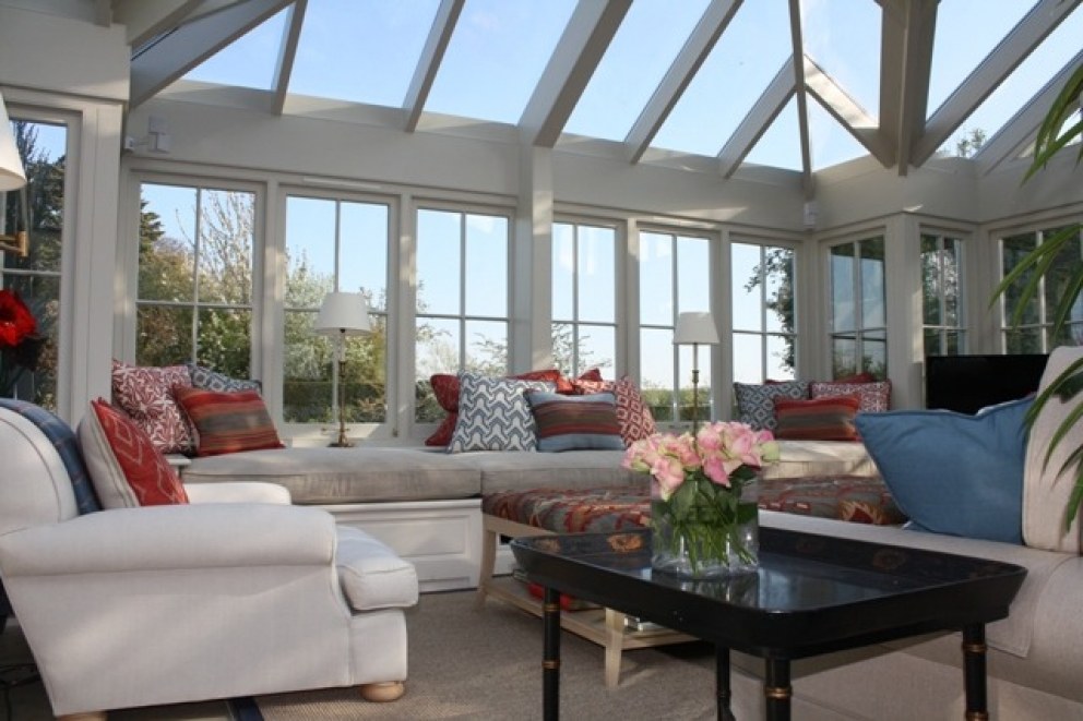 A conservatory for relaxed family living, Essex | Conservatory | Interior Designers
